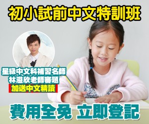 初小試前中文特訓班
