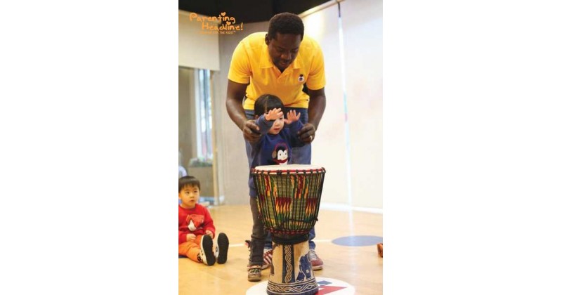 以節拍訓練專注，傳統非洲鼓樂