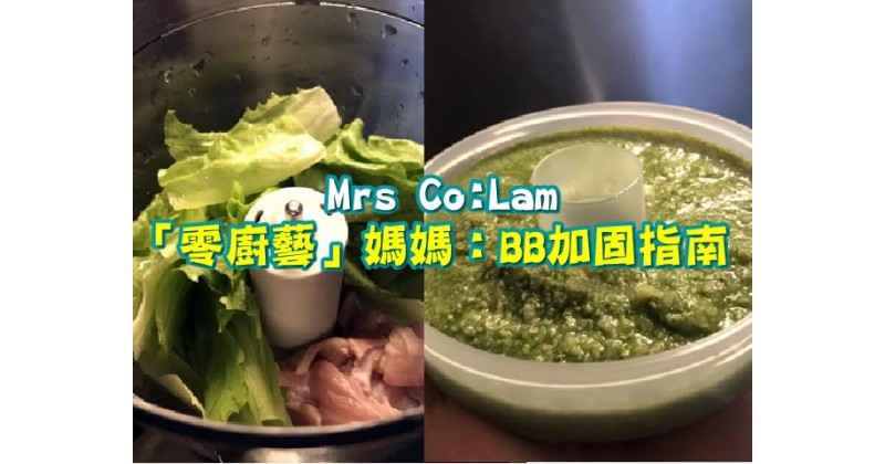 【Mrs Co:Lam】「零廚藝」媽媽：BB加固指南