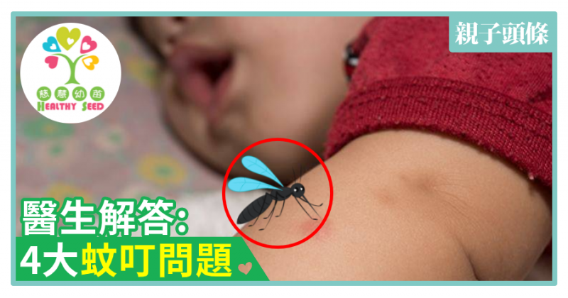 【慈慧幼苗】 醫生解答4大蚊叮問題