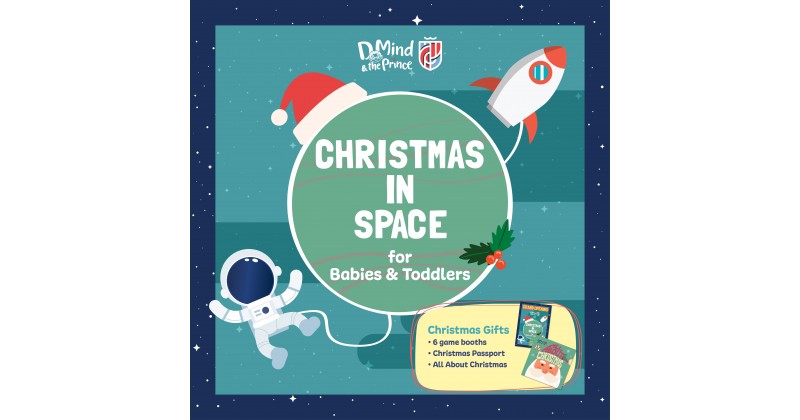 【D Mind & the Prince】「Christmas in Space」邊玩聖誕攤位遊戲　邊學英文