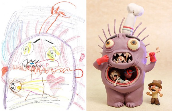 go monster project kids drawings inspire artists 45 880 600x387