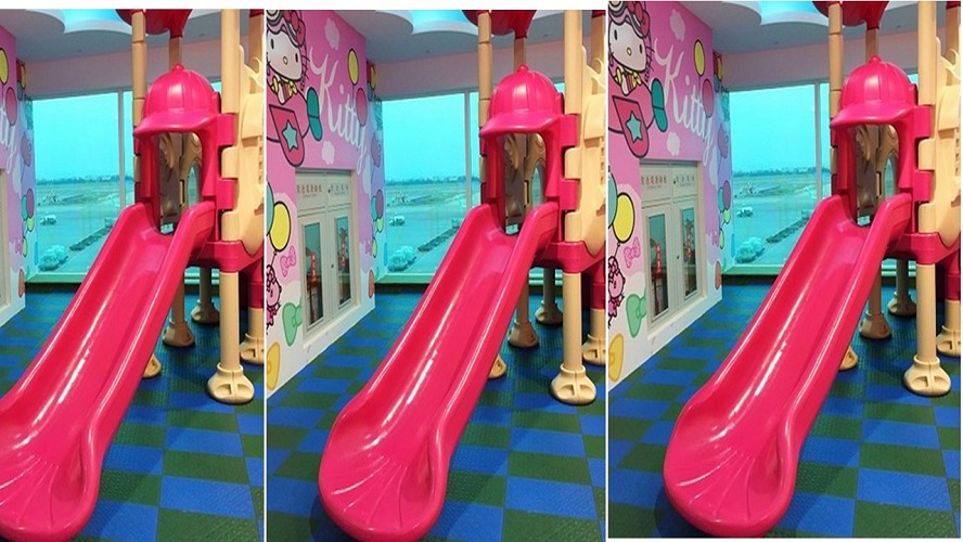 【親子遊台北直擊系列三】 免費必玩  第二航廈 Hello Kitty 遊戲室