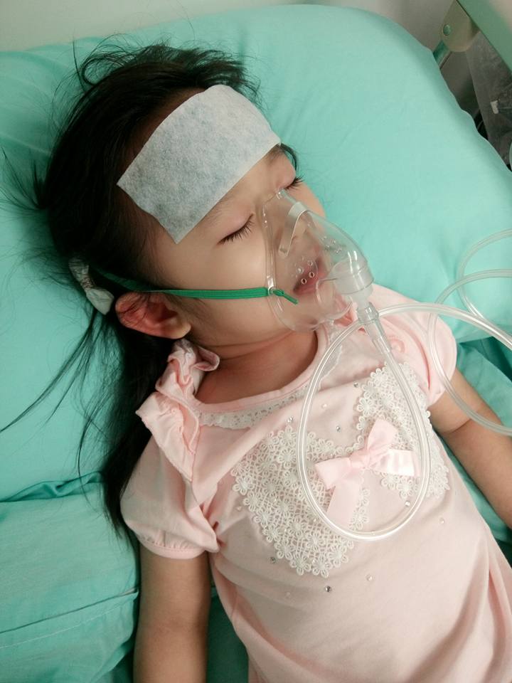 【親子頭條】台灣2歲女童流感病危 母親拍片求集氣