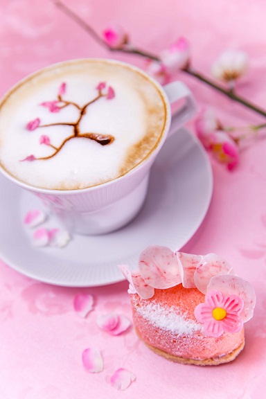 【親子情報】春天限定櫻花咖啡蛋糕