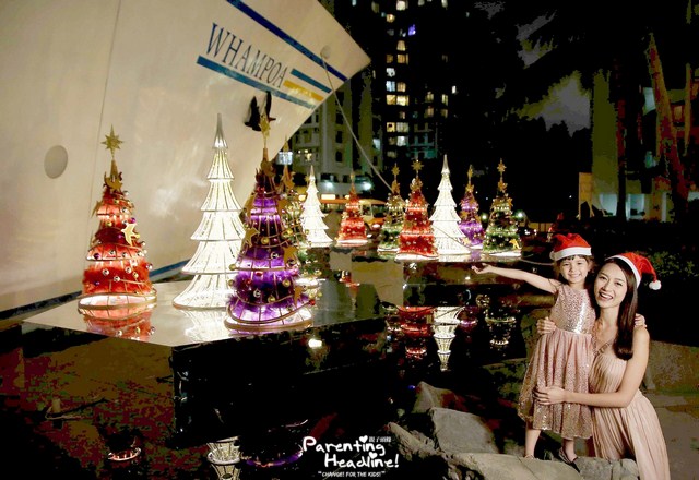 【最新活動】香港出現聖誕樹湖之鏡