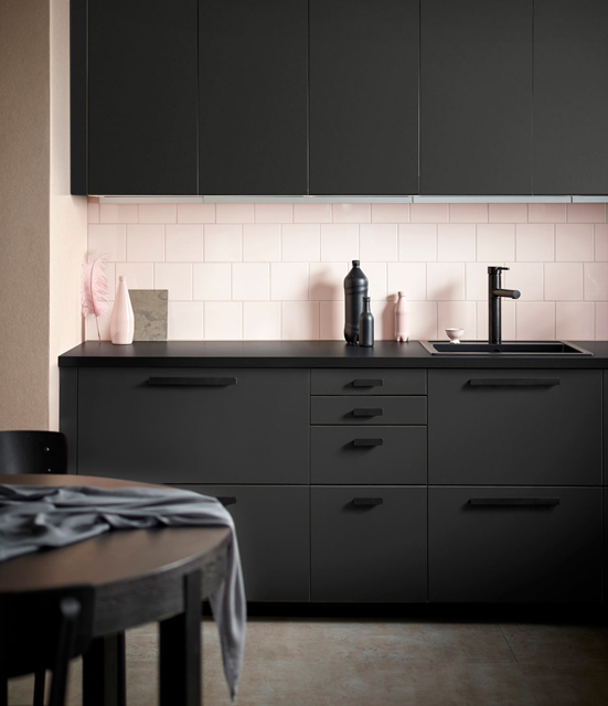 【產品推介】ikea推型格黑色環保廚房