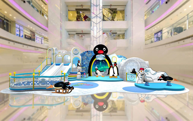 【親子好去處】pingu總動員冰雪滑梯波波池