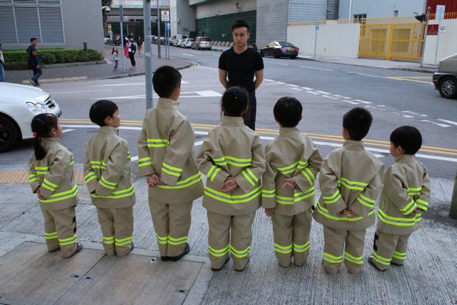 【最新活動】d‧park畀小朋友扮做消防員