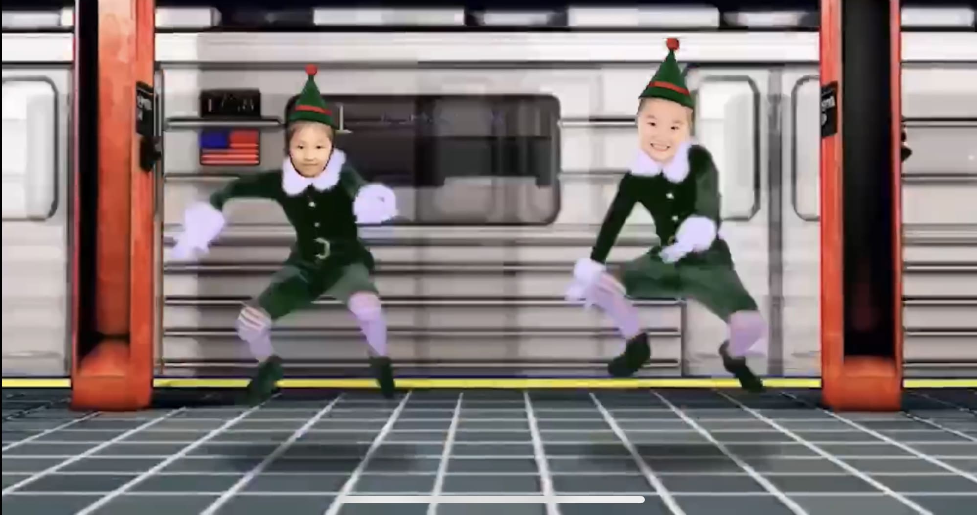 【舞蹈札記】免費APP整好玩MV  變身跳舞聖誕老人  