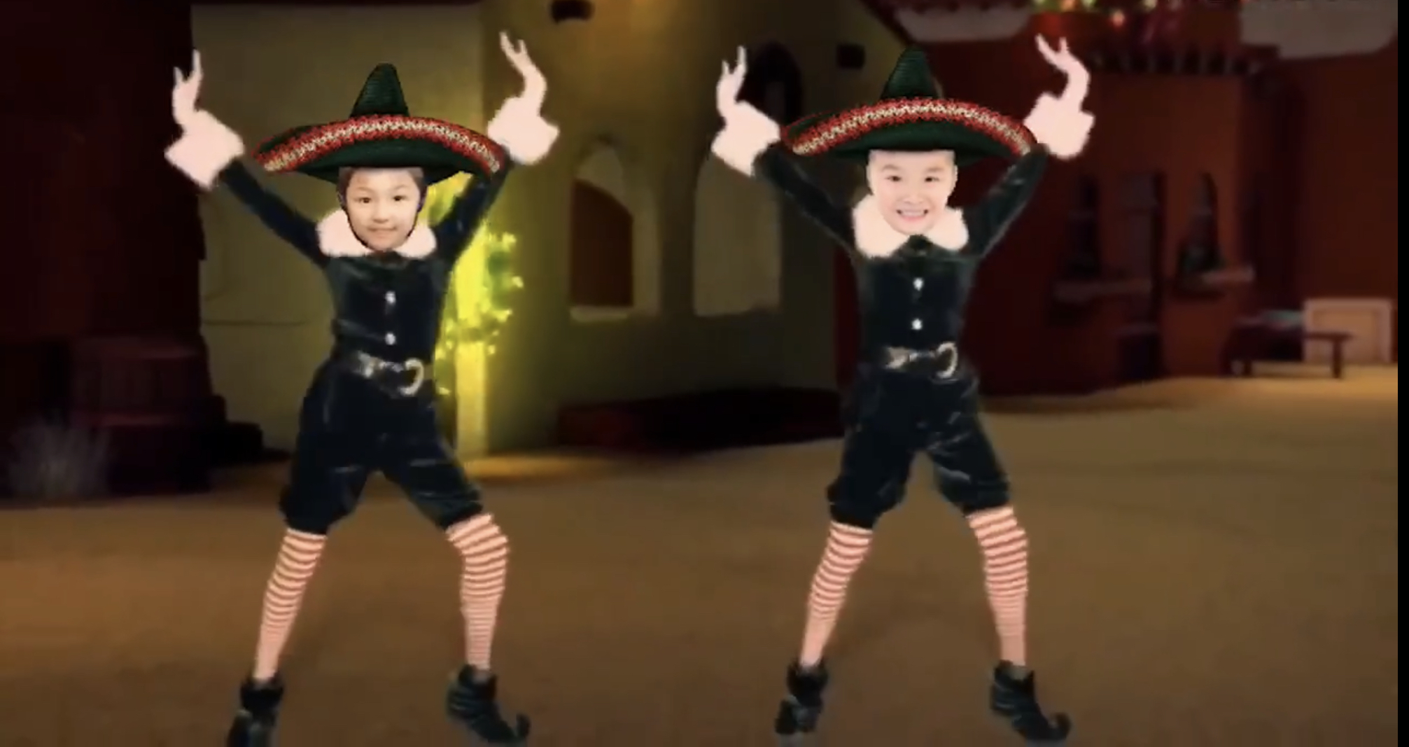 【舞蹈札記】免費APP整好玩MV  變身跳舞聖誕老人  