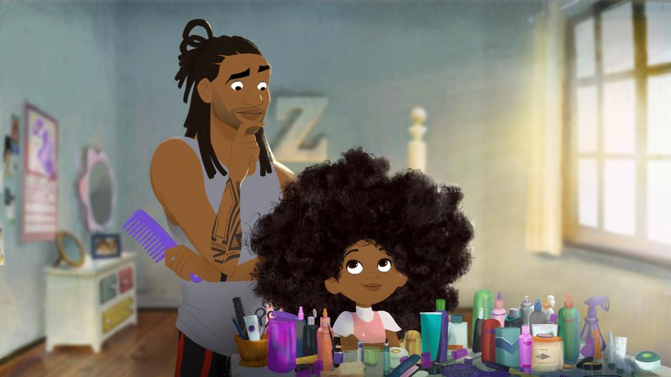 【為囡囡鬢辮】《Hair Love》大賣溫情　贏奧斯卡最佳動畫短片